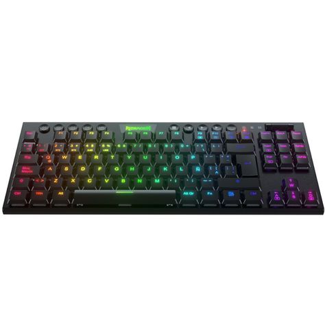 Teclado Gamer Redragon Horus TKL Black K621 Sw Red Wireless-1