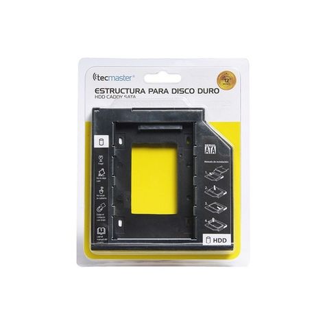 Estructura Tecmaster Para Disco Duro Hdd Caddy Sata-2