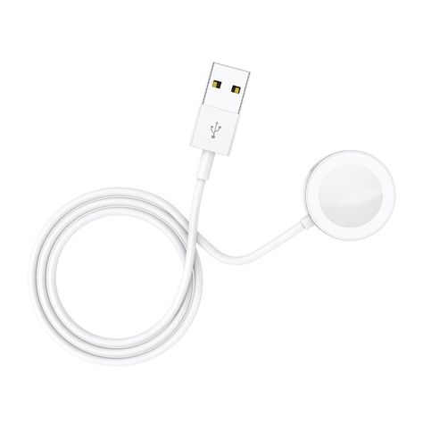 Cargador Inalambrico Para Iwatch - Borofone Bq13 White-0