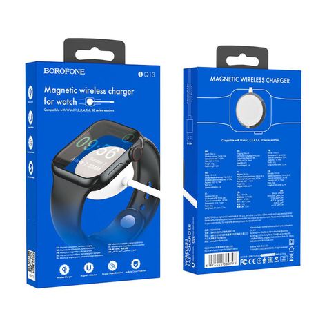 Cargador Inalambrico Para Iwatch - Borofone Bq13 White-3