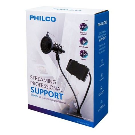 Soporte Para Smartphone Y Micrófono Con Anti-pop Philco-3