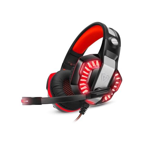Audífono Gamer Rgb Beexcellent Gm-2 Red Multiplataforma-0