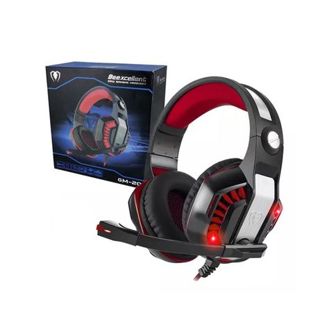 Audífono Gamer Rgb Beexcellent Gm-2 Red Multiplataforma-2