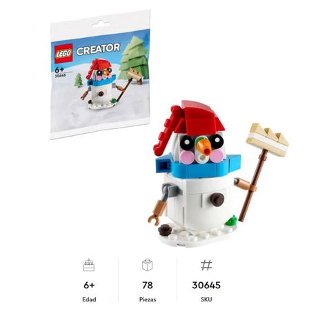 Lego Creator Hombre de Nieve 30645 - Crazygames-3