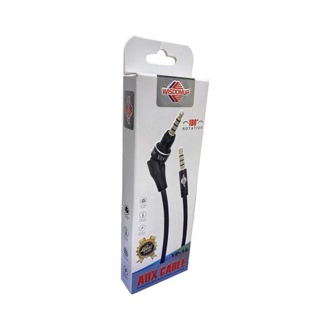 Cable Para Audío y Microfono Jack 3.5 a 3.5 1.2 Mts-2