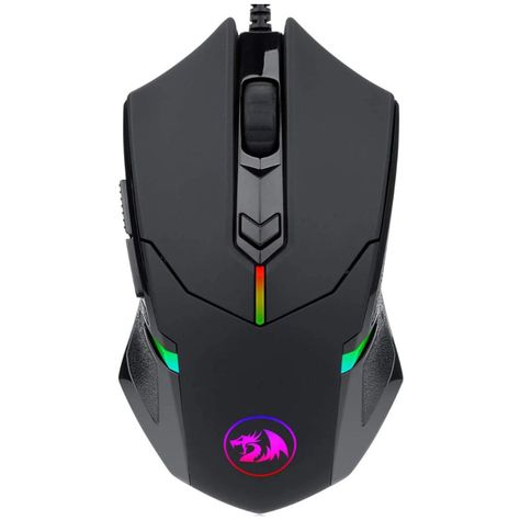Mouse Gamer Redragon Centrophorus 2 Rgb M601rgb - Crazygames-0