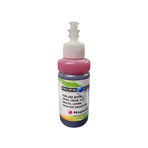 Tinta Para Recarga de Impresoras 100ml Premiun Magenta-0