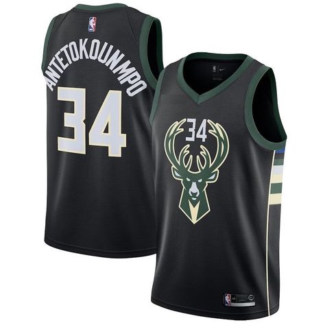 Camiseta Basquetbol NBA Milwaukee Bucks Antetokounmpo-0