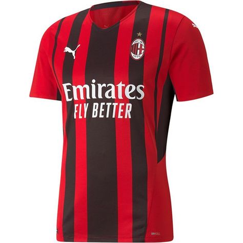 Camiseta de futbol AC Milan de Italia Talla L-0