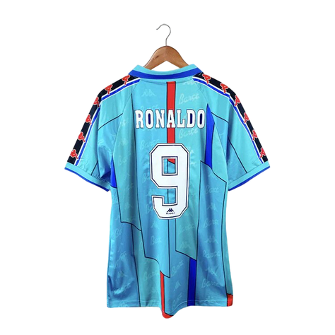 Camiseta Futbol Retro Barcelona 95/97 RONALDO Talla XXL-1