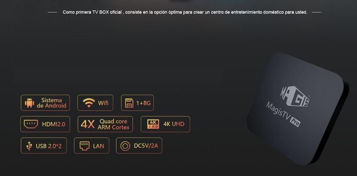 TV Box PRO 4K Full TV PREMIUM Películas Cine Netflix Youtube Spotify-3
