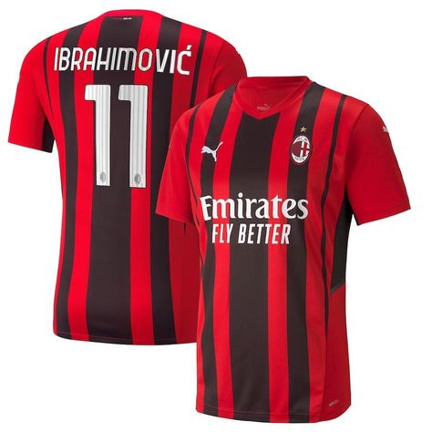 Camisetas de futbol Retro AC Milan IBRAHIMOVIĆ -0