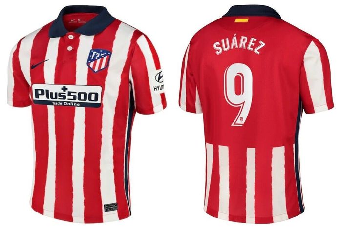 Camiseta Futbol Atletico Madrid Suarez talla M-1