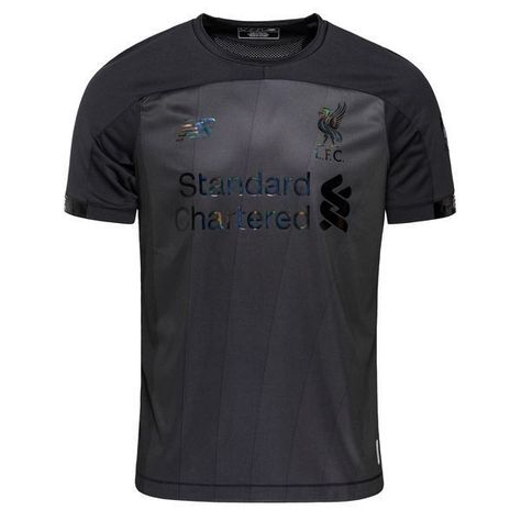 Camiseta Futbol Liverpool Inglaterra Blackout Version Talla L-0