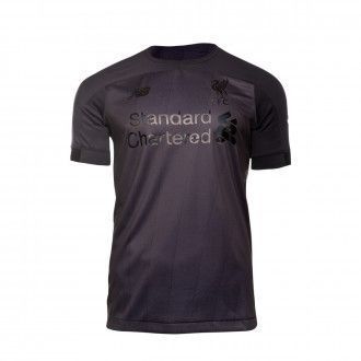 Camiseta Futbol Liverpool Inglaterra Blackout Version Talla L-1
