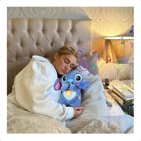 Peluche Muñeco Stitch Led para Dormir Bebes-4