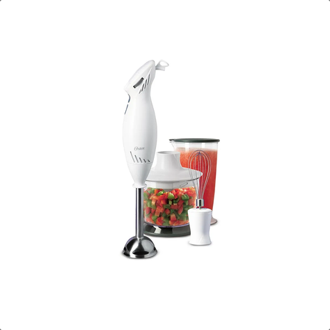 Batidora De Inmersión Oster Con Accesorios 2616 Color Blanco-0