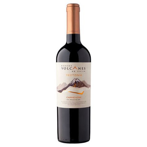 Vino Volcanes Tectonia Carmenere 750cc-0