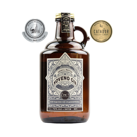 Gin Noveno Gin Einsedler 40° 1000Cc-0