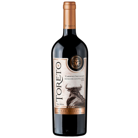 Vino Toreto Gran Reserva Cabernet Sauvignon 14° 750cc-0