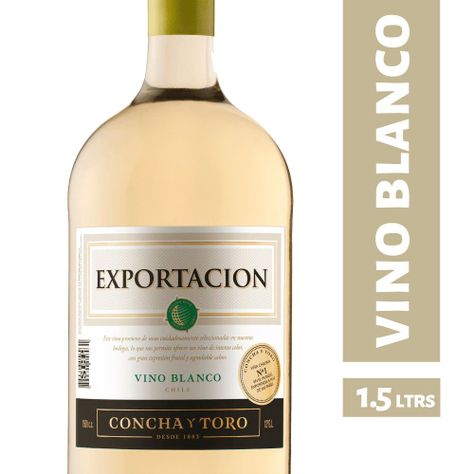 Vino Exportación Selecto Blanco Botellón 1500cc-0
