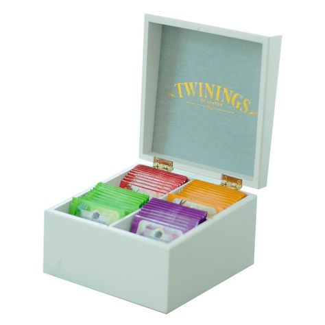 Té Twinings Caja Madera Blanca 40 Bolsitas-2