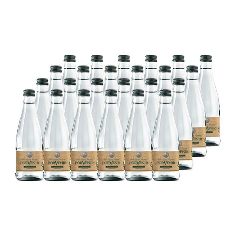 24x Agua Mineral Porvenir Sin Gas Botella Vidrio 330cc-0