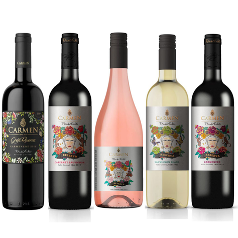 Mix Vinos Carmen Frida Kahlo 750cc-0