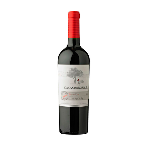 Vino Casas Del Bosque Reserva Carmenere 13,5° 750cc-0