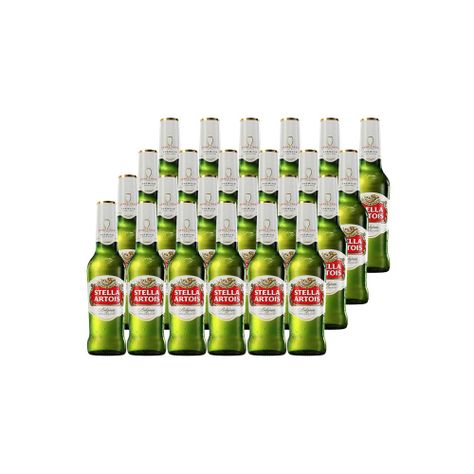 24x Cerveza Stella Artois Botellín 5,2° 330cc-0