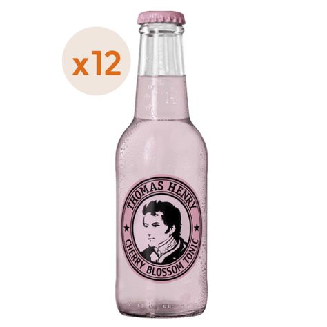12x Agua Tónica Thomas Henry Cherry Blossom 200cc-1