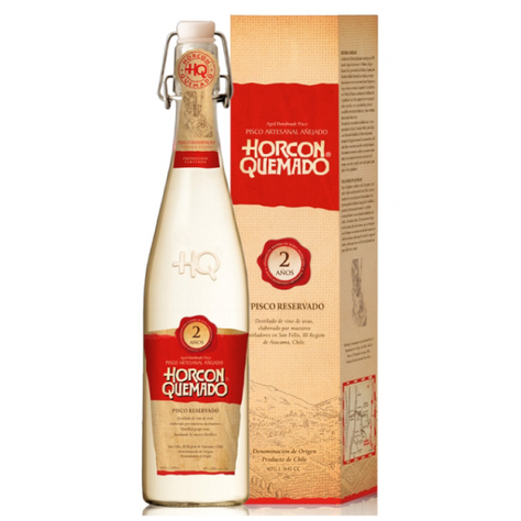 Pisco Horcon Quemado 40° 645Cc-0