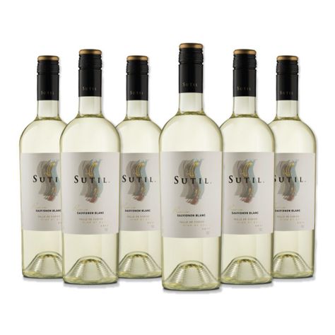 6x Vino Sutil Reserva Sauvignon Blanc 750cc-0