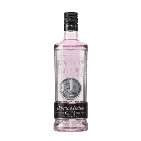Gin Puerto Indias Strawberry 40° 700Cc-0