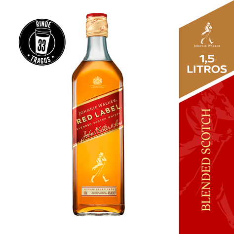 Whisky Johnnie Walker Red Label 40° 1500Cc-0