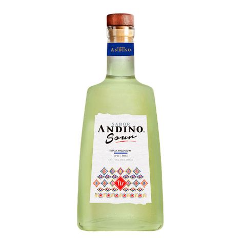 Pisco Sabor Andino Sour Limón 12° 1000Cc-0