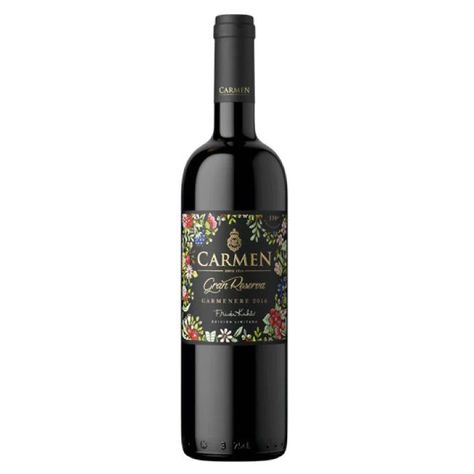 Vino Carmen Gran Reserva Frida Kahlo Carmenere 14° 750cc-0