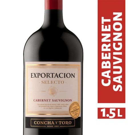Vino Exportación Selecto Cabernet Sauvignon Botellón 1500cc-0