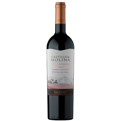 Vino Castillo de Molina Gran Reserva Cabernet 750cc-0