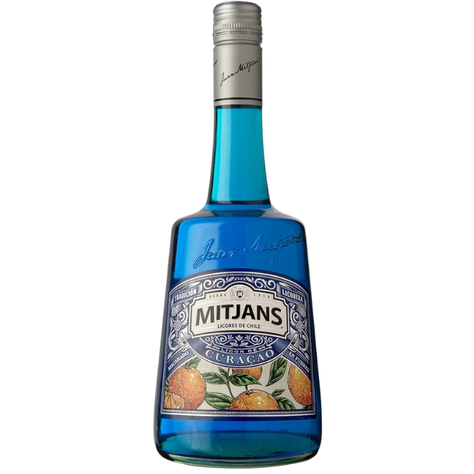 Licor Mitjans Licor Blue Curacao 20° 750Cc-0