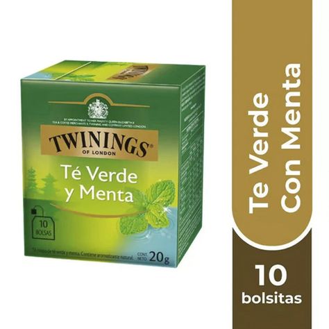 Té Verde Menta Twinings  10 Bolsitas-0
