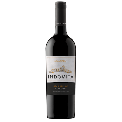 Vino Indómita Gran Reserva Carmenere 14° 750cc-0