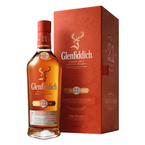 Whisky Glenfiddich Single Malt 21 Años 750cc-0