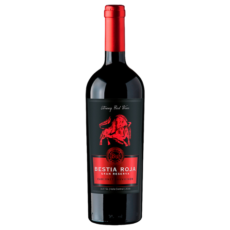 Vino Bestia Roja Gran Reserva Cabernet Sauvignon 14° 750cc-0