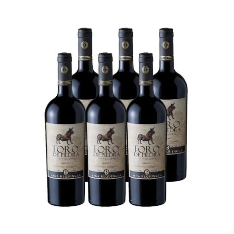 6x Vino Toro de Piedra Gran Reserva Carmenere 14,5° 750cc-0
