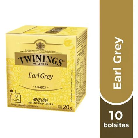 Té Twinings Earl Grey 10 Bolsitas-0