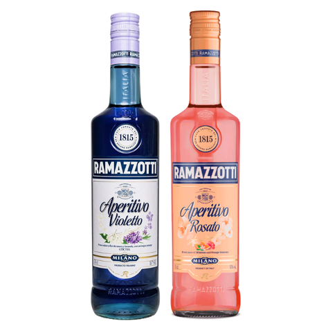 Licor Ramazzotti Aperitivo Rosato + Violetto 15° 700cc-0