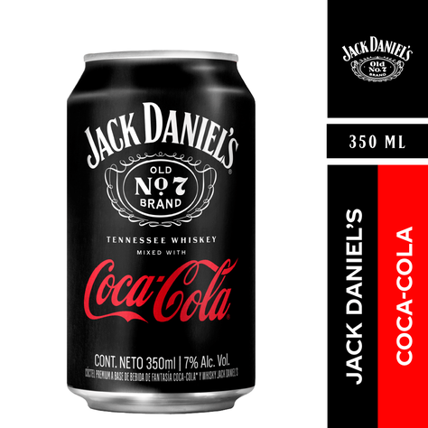 Cóctel Jack & Coke Lata 7° 350cc-0