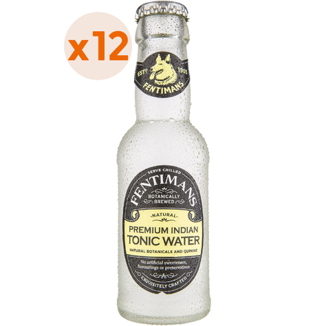 12x Agua Tónica Premium Fentimans 200cc-0