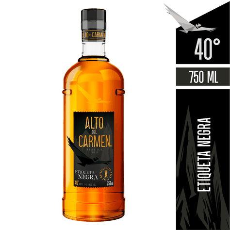 Pisco Alto Del Carmen Etiqueta Negra 40° 750Cc-0